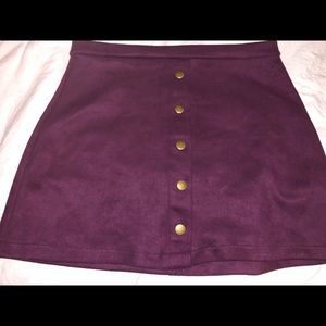 Purple skirt